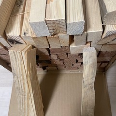 薪　木材詰め合わせ　80サイズ　21センチ　キャンプ　焚き火の画像