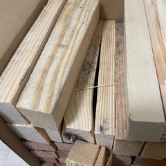 薪　木材詰め合わせ　80サイズ　21センチ　キャンプ　焚き火の画像
