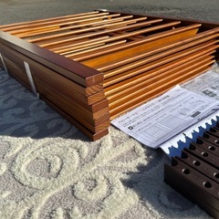 タンスのゲン　ベビーサークル　ハイタイプ　木製 の画像