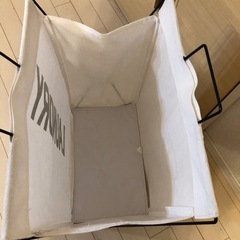 ランドリーバック　美品　折りたたみ可能の画像