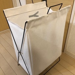 ランドリーバック　美品　折りたたみ可能の画像