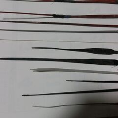 ●手作り、●ワカサギ竿１４本程、ケース付き、（竹、樹脂、薄鉄アルミ、等）使用品、画像参照、◎卒業しましたので譲ります、画像参照、★お手数をおかけしますプロフィール必読ですの画像