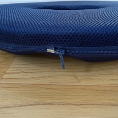 Leanking 円座クッション メッシュ生地 ネイビーブルーの画像