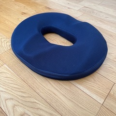 Leanking 円座クッション メッシュ生地 ネイビーブルーの画像