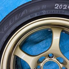 ネオバ185/60-R14中古とホイル6J(Offset+38)の２本セットの画像