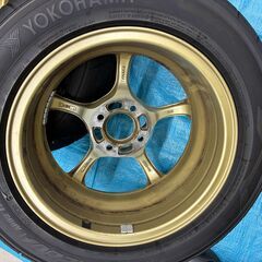 ネオバ185/60-R14中古とホイル6J(Offset+38)の２本セットの画像