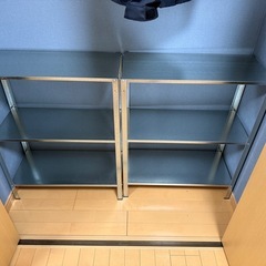 IKEA金属棚　室内／屋外用の画像