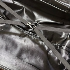 スーツケース超軽量光沢ボディ★Mサイズ！Wキャスター８輪で丈夫な防犯ファスナー、ＴＳＡロックも搭載のフルスペックモデル★の画像