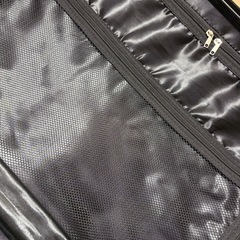 スーツケース超軽量光沢ボディ★Mサイズ！Wキャスター８輪で丈夫な防犯ファスナー、ＴＳＡロックも搭載のフルスペックモデル★の画像