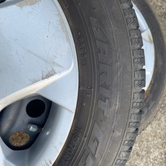 鉄ホイール付きスタッドレス4本セットの画像