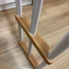 アイリスオーヤマ製タオルスタンドの画像