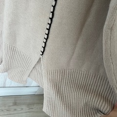 INGNI モックネック ステッチ入り ニットワンピースの画像