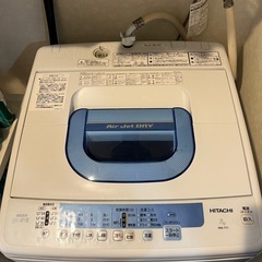 縦型洗濯機の画像