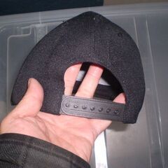  つば　ヒョウ柄　帽子　メーカー不明です。の画像