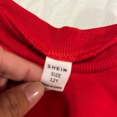 クリスマス　トレーナー　12yの画像