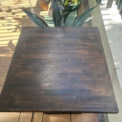 ビンテージガーデン&カフェテーブルの画像