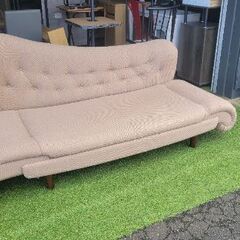 大塚家具 シェル✨ ソファーベットの画像