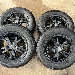 【お取引中】スタッドレス　195/65R15 プリウス後期純正ホイール　ブリヂストンの画像