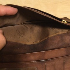 革　長財布　ヴィンテージの画像