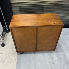 木製　キャスター付きの画像