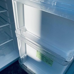 アイリスオーヤマ ノンフロン冷凍冷蔵庫 IRSD-12B-Wの画像