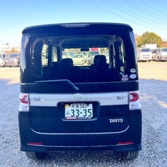車検令和8年4月まで！　タントカスタム　軽自動車　ナビ　ETC TV の画像