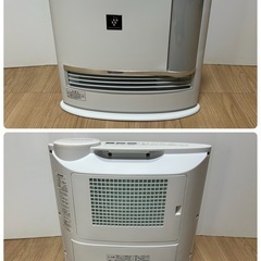 ①【美品 クリーニング済】加湿セラミックヒーター SHARP HX-J120-W【現金 PayPayお支払い出来ます】の画像