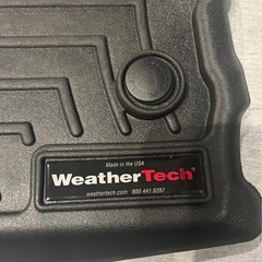 ❗️値下げしました❗️WeatherTech フロアマット ブラック　正規品の画像
