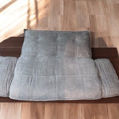 程度良い　2人掛けソファー　リクライニングしますの画像