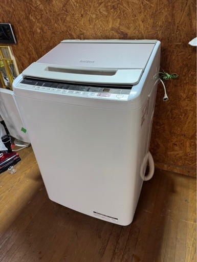 L0502 HITACHI BeatWash/日立 ビートウォッシュ 縦型洗濯機 8kg 2020年製
