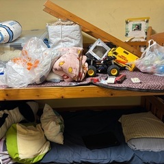 二段ベット、マットレスの画像