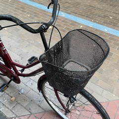 【期間限定の超セール開催中‼️】 ママチャリ 26インチ タイヤ新品 の画像