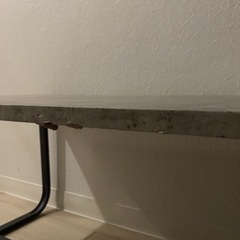 テーブル　大理石調（マーブル風) グレーの画像