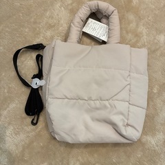 ルコック　キルティング　2wayバッグ　ベージュ
の画像