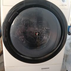 ☆SHARP ESｰS7EｰWR 7kg ドラム式電気洗濯乾燥機  右開き 2021年製 ☆の画像