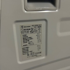 SHARP ドラム式洗濯乾燥機の画像