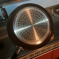 【15日まで取引可能な方優先】美品 大きめフライパン 2点セット 29cm / 26.5cm IH・ガス両対応 / コーティング良好　/ 16日に処分予定の画像