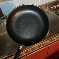 【15日まで取引可能な方優先】美品 大きめフライパン 2点セット 29cm / 26.5cm IH・ガス両対応 / コーティング良好　/ 16日に処分予定の画像