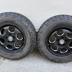 タイヤ　ホイール付き　グットリッジ215/70/16 デリカD5の画像