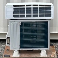 取付け可 ! !◇ハイセンス エアコン 6畳用 2022年 内部クリーン 解凍洗浄HA-S22EE1 高圧洗浄済み！保証付き ! !の画像