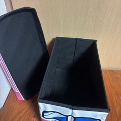 収納スツール おもちゃ箱 椅子 チェア ピンクの画像