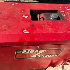 デンヨーBLW-240SSY2 防音型エンジン溶接機・発電機 中古品の画像