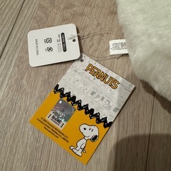 【新品タグ付き】BIG スヌーピーぬいぐるみ ニット帽の画像