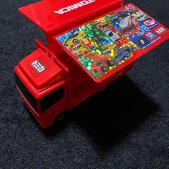 トミカ運ぶよ！トラック(キラピカVer.) ウイングトラック トミカ収納の画像
