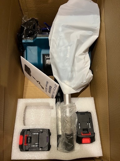 電動除雪機 バッテリー2個付き 雪かき コードレス 21V 6000mAh