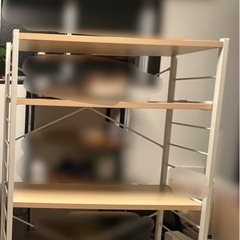 ベルメゾン シンプルシェルフ 130×80×30の画像