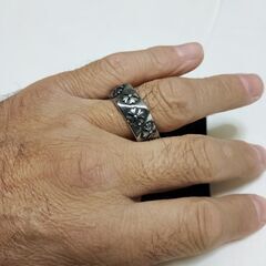 クロムハーツペンタゴンリングの画像