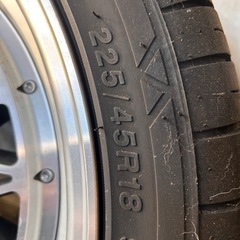 ESSEXホイール18いんち18インチの画像