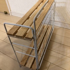 2段ラック　美品　オシャレの画像