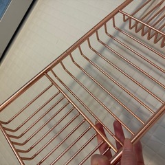 [Cociliye]【のんびりお風呂】バスタブトレー お風呂 テーブル バストレー お風呂 机 伸縮式 バステーブル バスタブ 水切り ステンレス製 錆びにくい 滑り止め タブレットスタンド付き バスタブラック バストレー 浴室収納　ピンクゴールドの画像